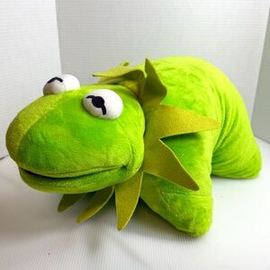 Disney Kermit the Frog Pillow Pets PREMIUM 18" Plush Stuffed Muppets 2011 Rare